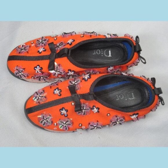 Dior Embellished Mesh Fusion Sneakers Womens 36 - Picture 2 of 13